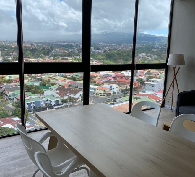 Apartamento Amueblado En Torre Moderna En Freses de Curridabat
